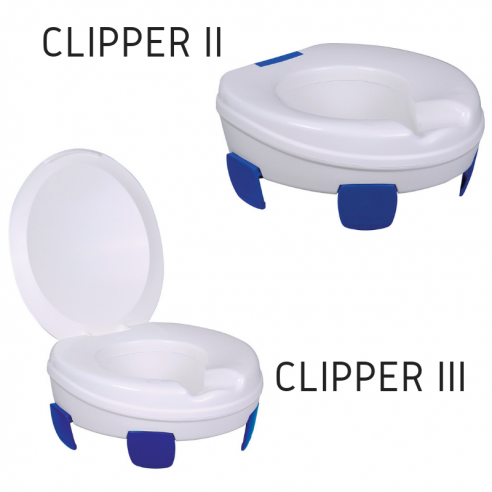 Rehausseur de toilette à clips clipper 3